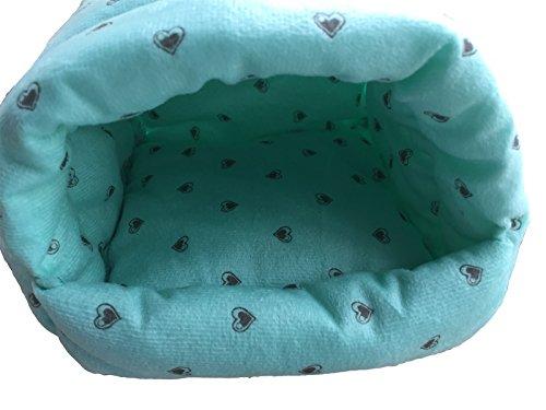 WOWOWMEOW Guinea-Pigs Bed,Hamster Bed,Small Animals Warm Hanging Cage Cave Bed