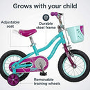 Schwinn Elm Girls Bike for Toddlers and Kids