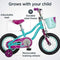 Schwinn Elm Girls Bike for Toddlers and Kids