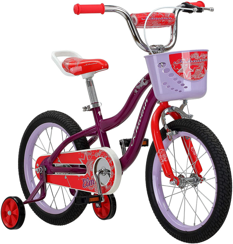 Schwinn Elm Girls Bike for Toddlers and Kids