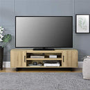 Ameriwood Home Southlander TV Stand, Black Oak