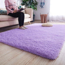 PAGISOFE Ultra Soft 4.5cm Velvet Bedroom Rugs Kids Room Carpet Modern Shaggy Area Rugs Home Decor 2.6' X 5.3', Hot-Pink